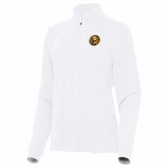 Club America Antigua Women's Master Quarter-Zip Pullover - White