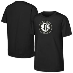 NBA - Brooklyn Nets Outerstuff Youth Primary Logo T-Shirt - Black