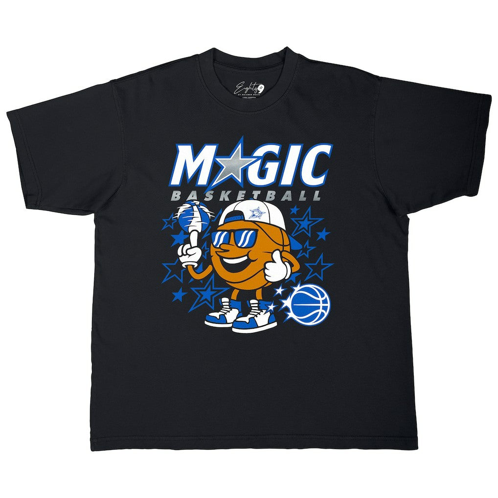 NBA - Orlando Magic Unisex Oversized Cool Guy Urban Essentials T-Shirt - Black