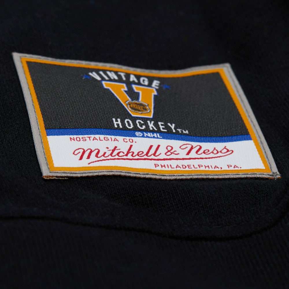 Detroit Red Wings - Mitchell & Ness Women's Vintage Crewneck Sweatshirt Black