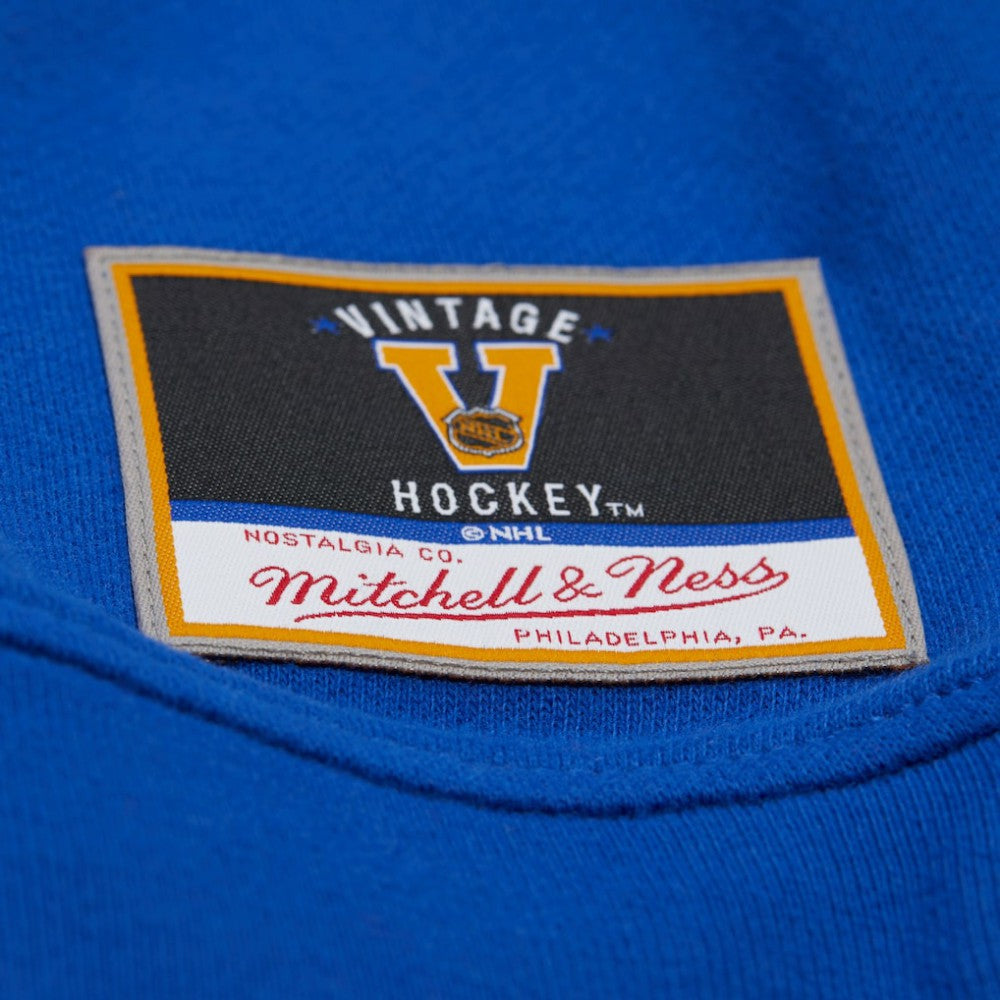 St. Louis Blues - Mitchell & Ness Women's Vintage Crewneck Sweatshirt Blue