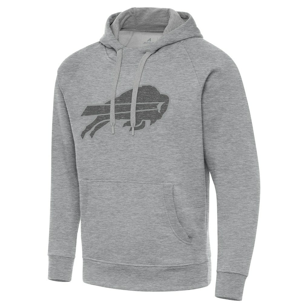 Buffalo Bills Antigua Victory Hoodie Heather Gray - NFL