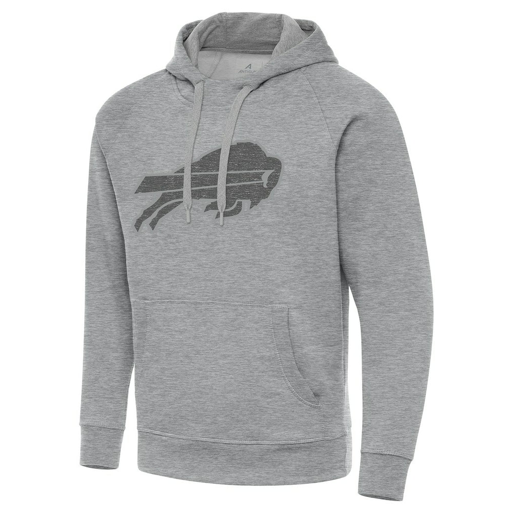 Buffalo Bills Antigua Victory Hoodie Heather Gray - NFL