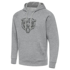 Chicago Bears Antigua Victory Hoodie Heather Gray - NFL