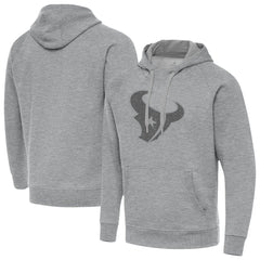 Houston Texans Antigua Victory Hoodie Heather Gray - NFL