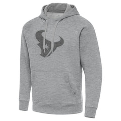 Houston Texans Antigua Victory Hoodie Heather Gray - NFL