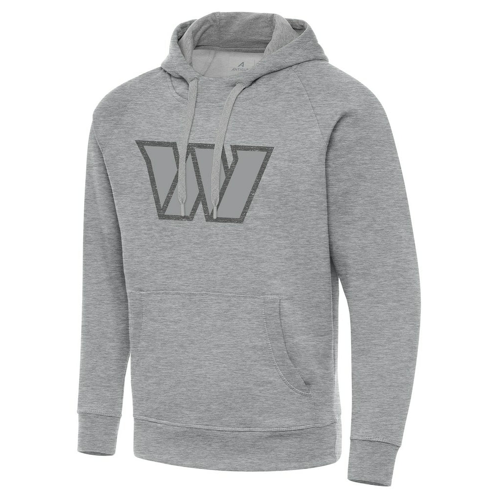 Washington Commanders Antigua Victory Hoodie Heather Gray - NFL