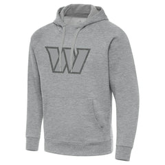 Washington Commanders Antigua Victory Hoodie Heather Gray - NFL