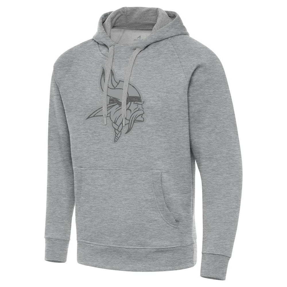 Minnesota Vikings Antigua Victory Hoodie Heather Gray - NFL