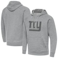 New York Giants Antigua Victory Hoodie Heather Gray - NFL