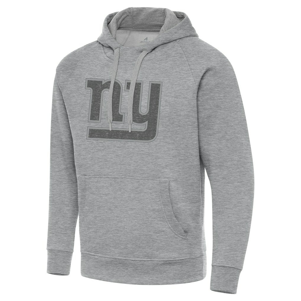 New York Giants Antigua Victory Hoodie Heather Gray - NFL
