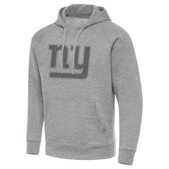New York Giants Antigua Victory Hoodie Heather Gray - NFL