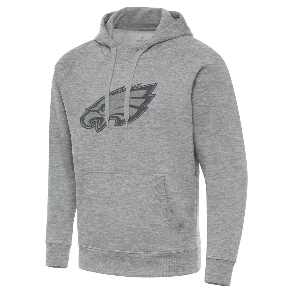 Philadelphia Eagles Antigua Victory Hoodie Heather Gray - NFL