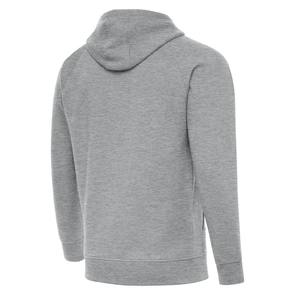 San Francisco 49ers Antigua Victory Hoodie Heather Gray - NFL