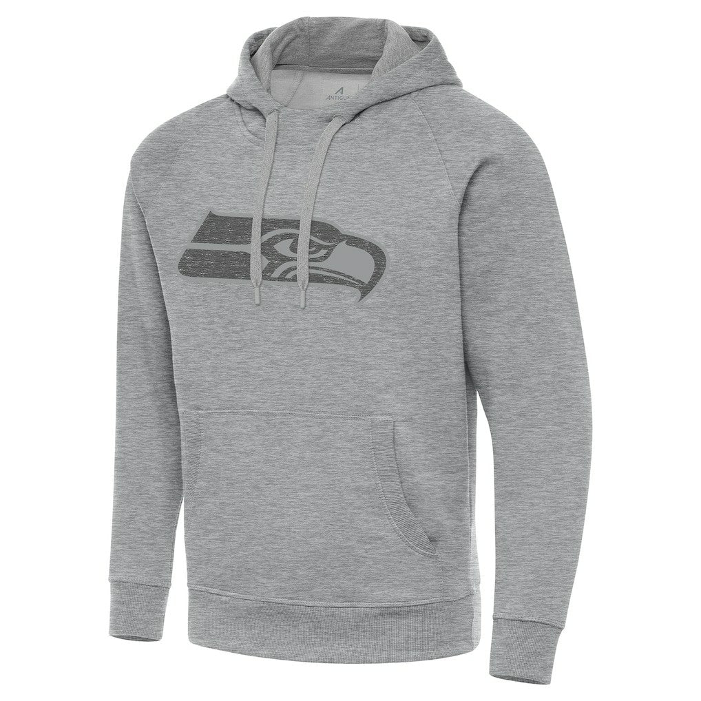 Seattle Seahawks Antigua Victory Hoodie Heather Gray - NFL