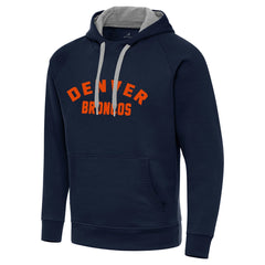 Denver Broncos Antigua Victory Hoodie Navy - NFL