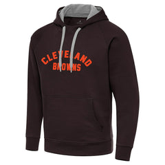 Cleveland Browns Antigua Victory Hoodie Brown - NFL