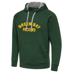 Green Bay Packers Antigua Victory Hoodie Hunter Green - NFL