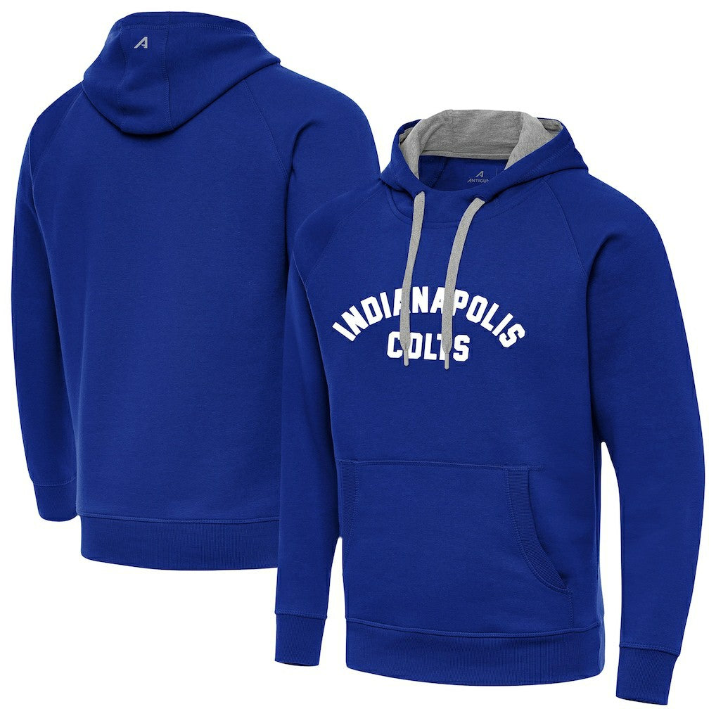 Indianapolis Colts Antigua Victory Hoodie Royal - NFL