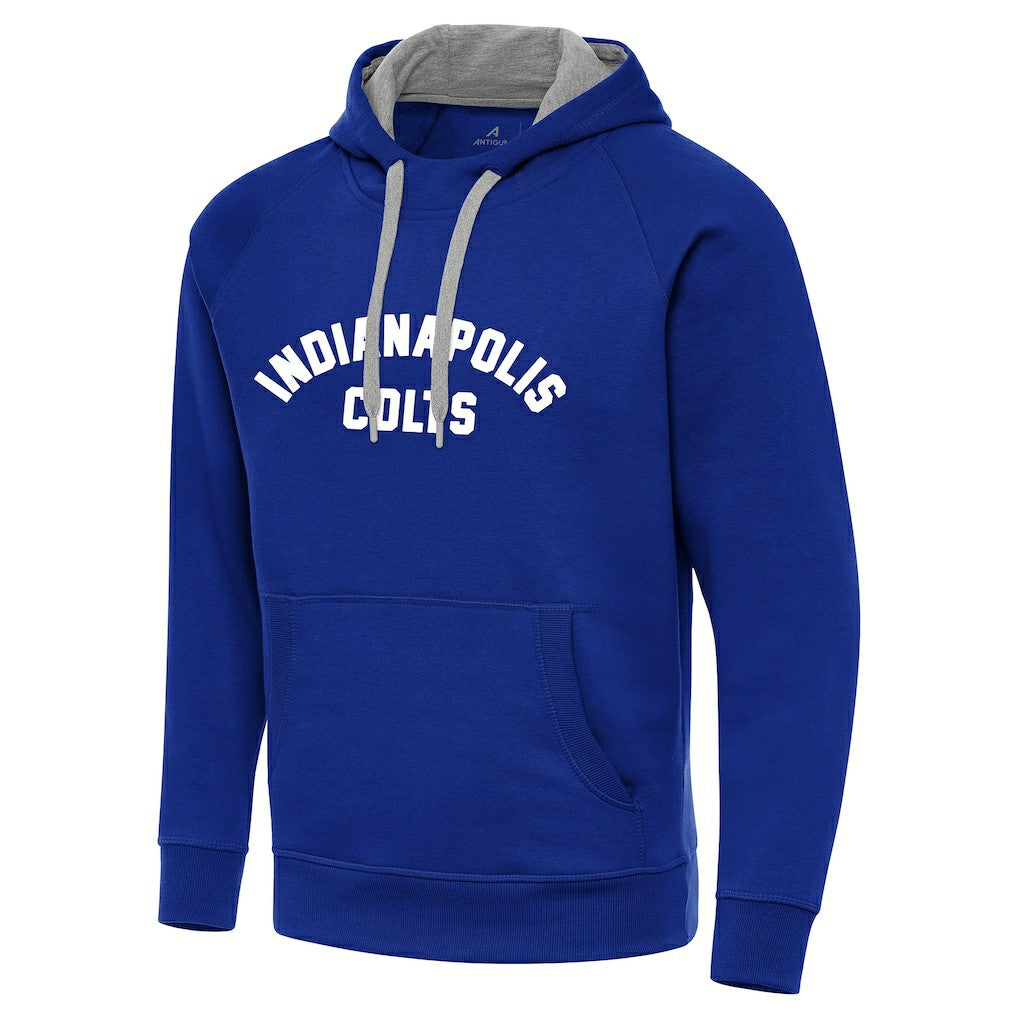 Indianapolis Colts Antigua Victory Hoodie Royal - NFL