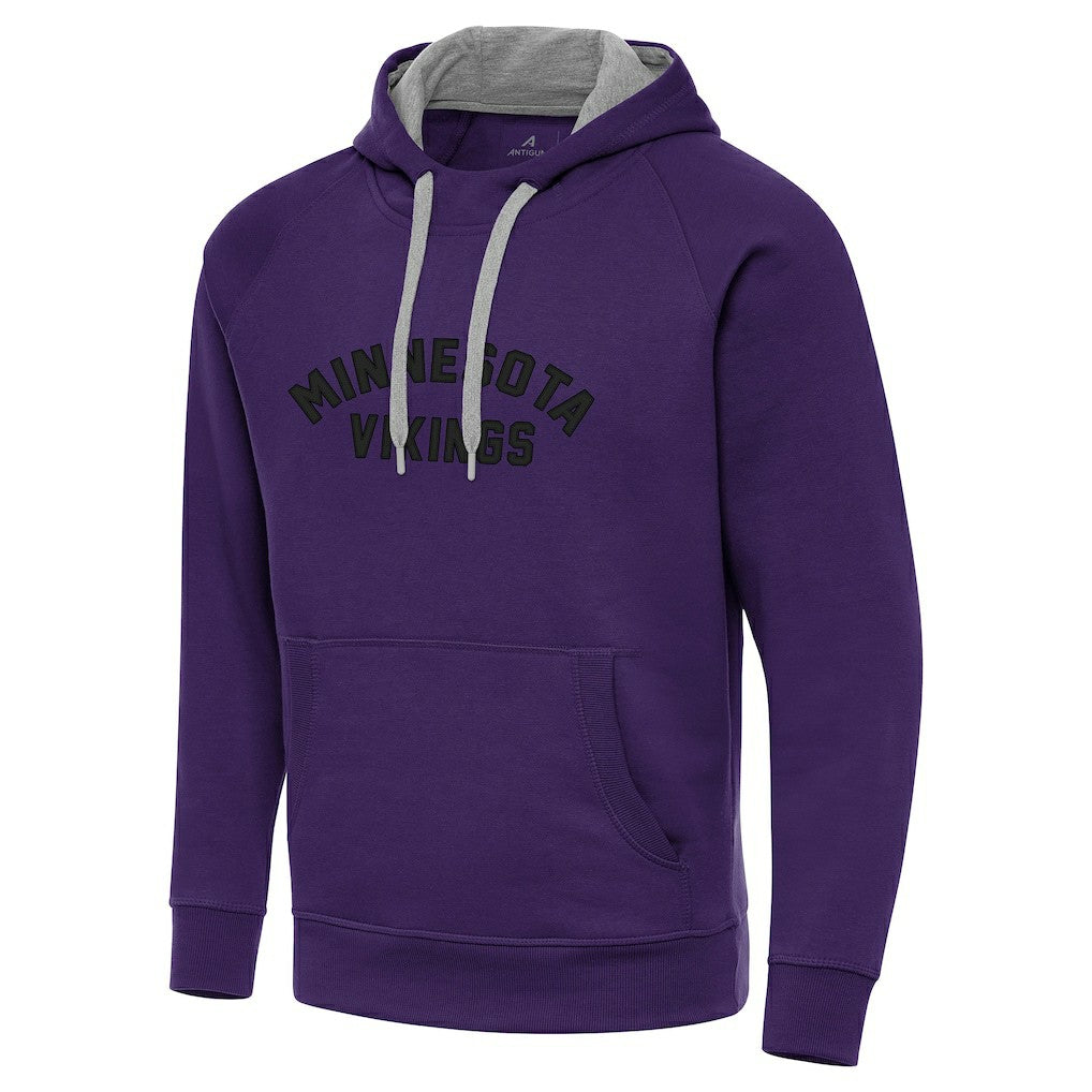 Minnesota Vikings Antigua Victory Hoodie Purple - NFL