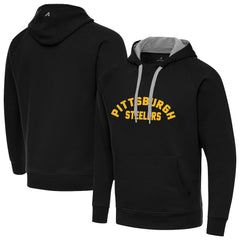 Pittsburgh Steelers Antigua Victory Hoodie Black - NFL