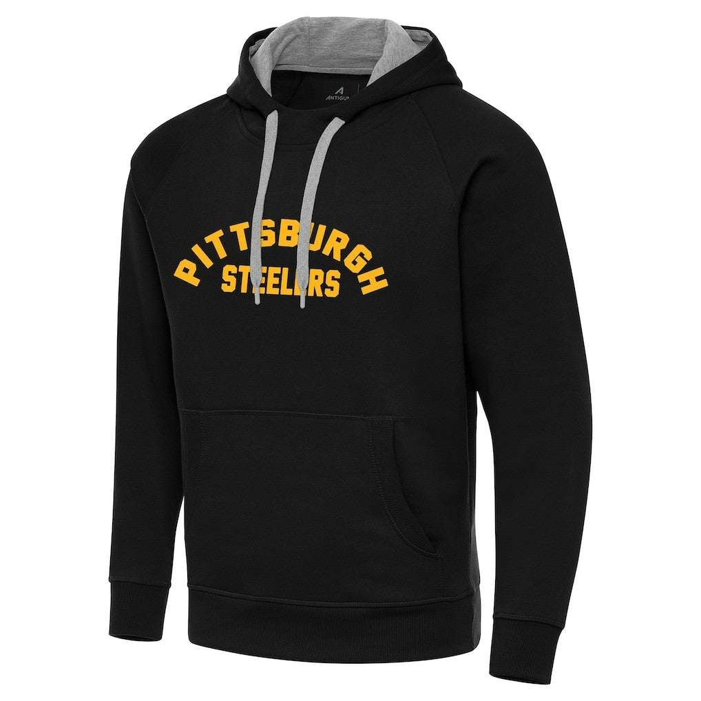 Pittsburgh Steelers Antigua Victory Hoodie Black - NFL
