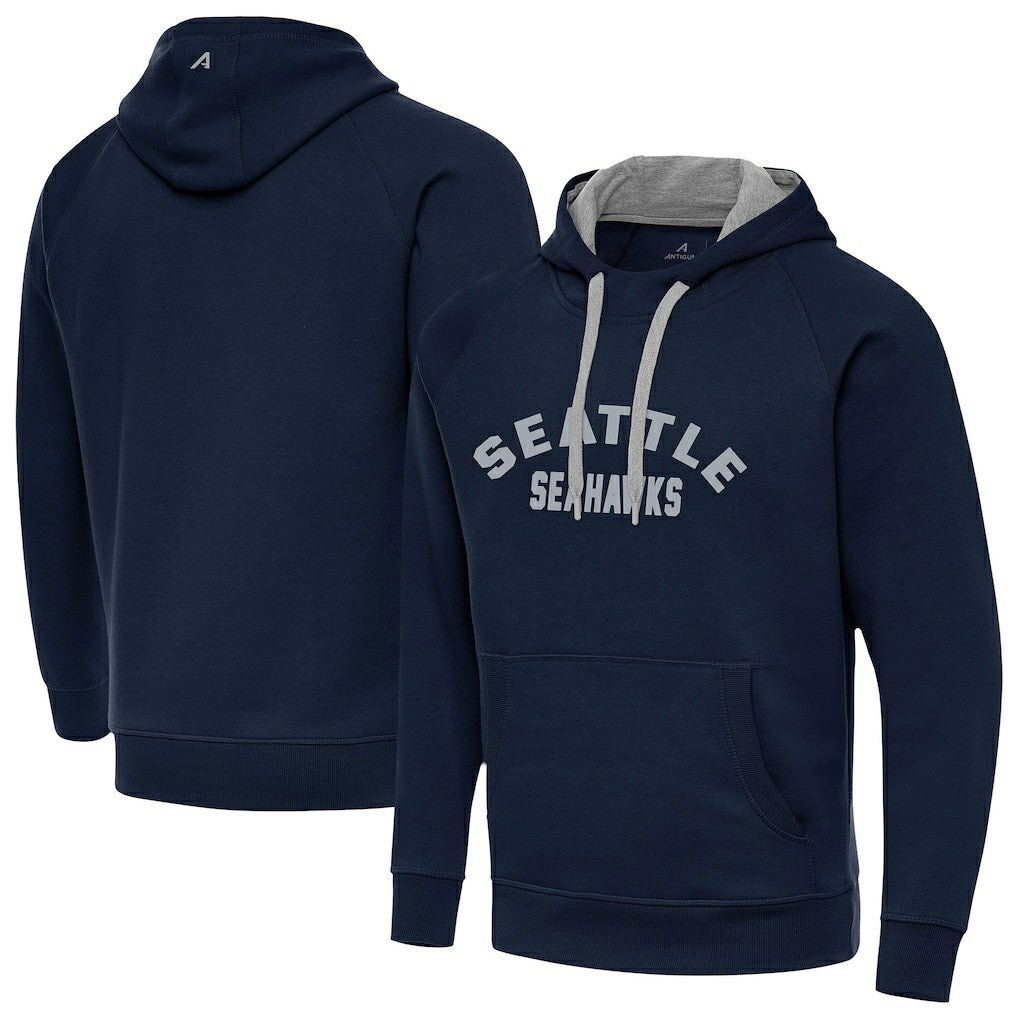 Seattle Seahawks Antigua Victory Hoodie Navy - NFL