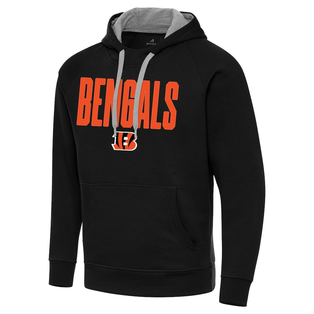 Cincinnati Bengals Antigua Victory Hoodie Black - NFL