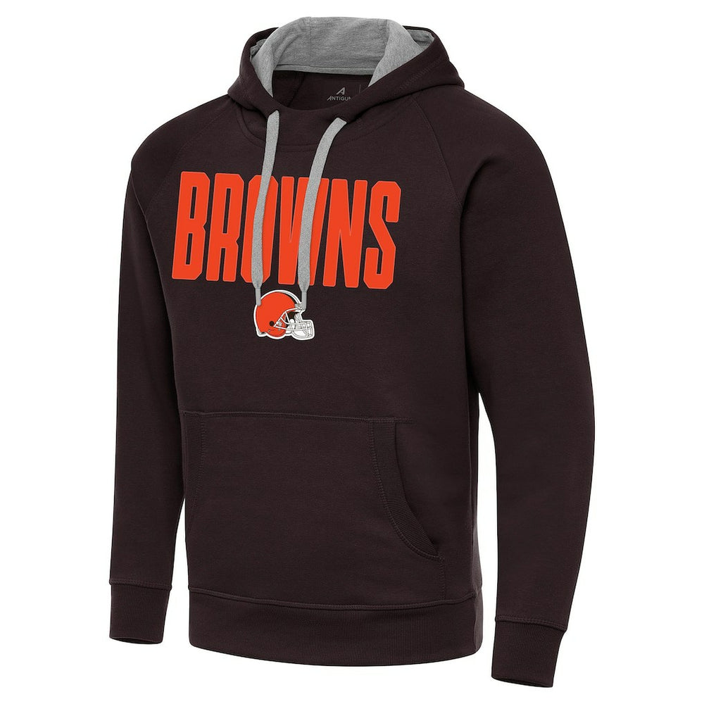 Cleveland Browns Antigua Victory Hoodie Brown - NFL
