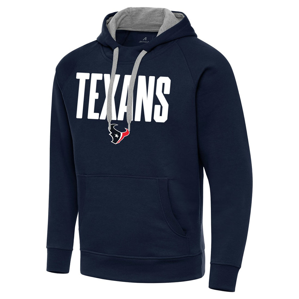Houston Texans Antigua Victory Hoodie Navy - NFL