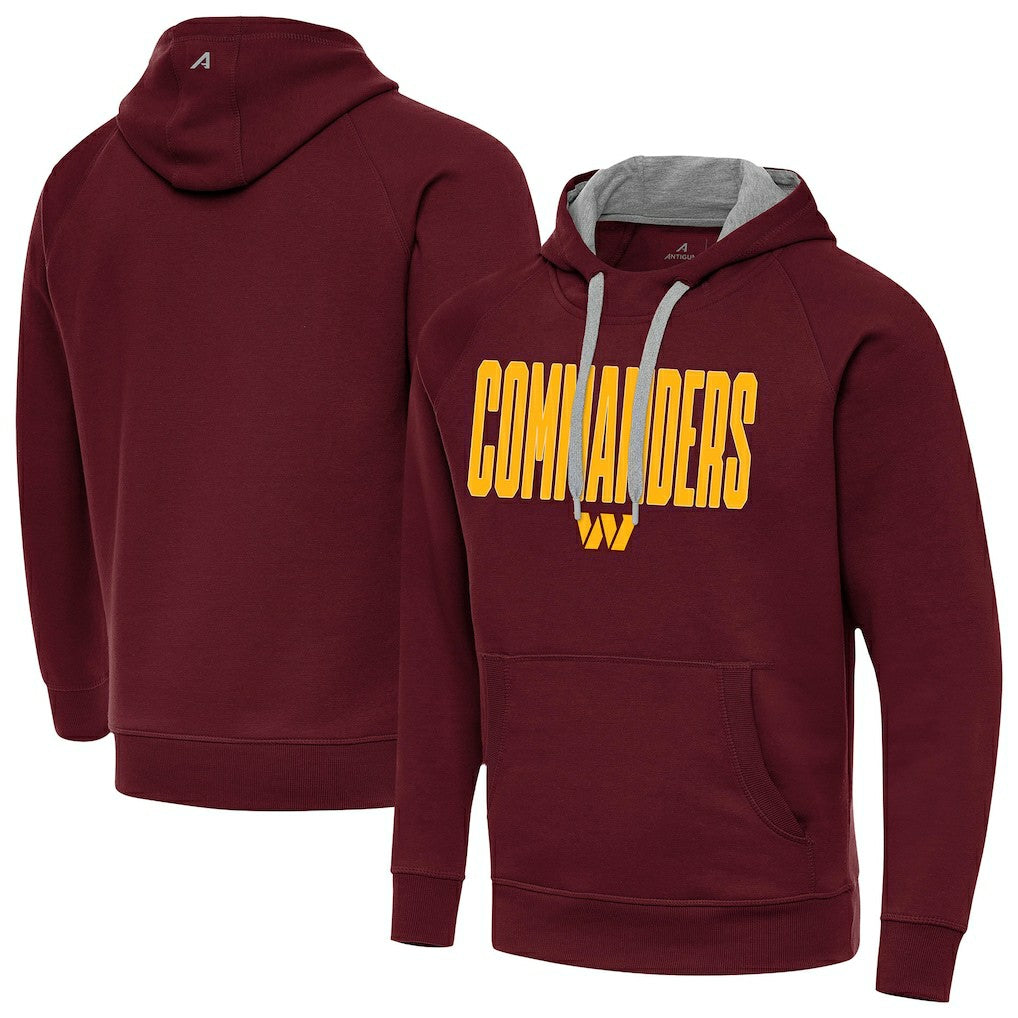 Washington Commanders Antigua Victory Hoodie Burgundy - NFL