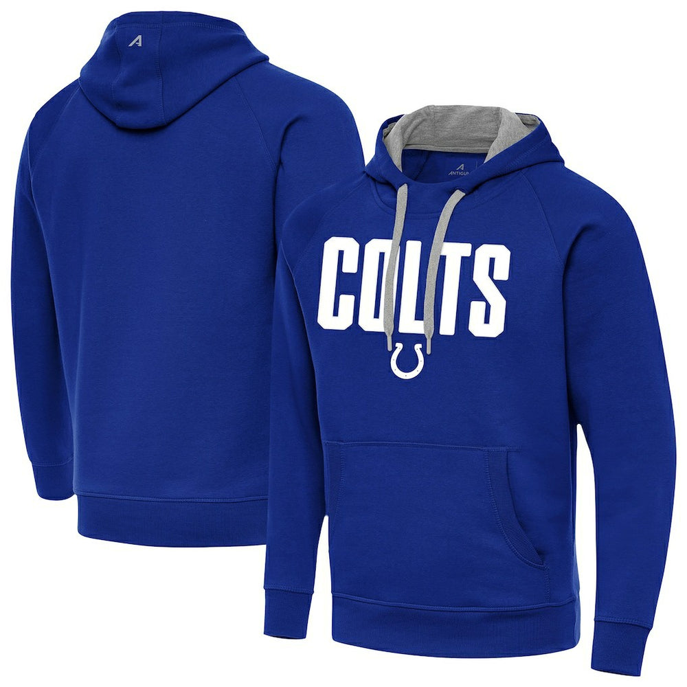 Indianapolis Colts Antigua Victory Hoodie Royal - NFL