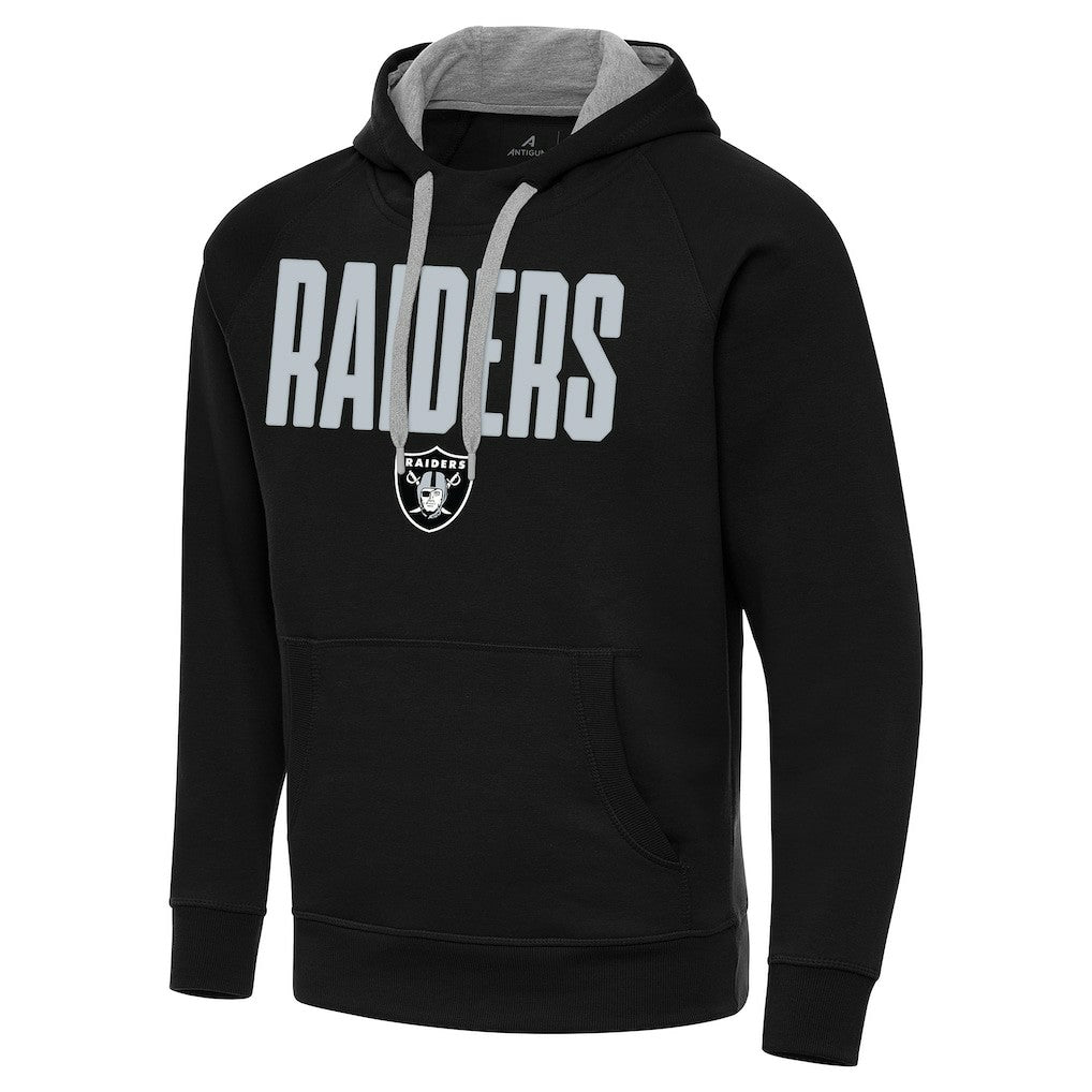 Las Vegas Raiders Antigua Victory Hoodie Black - NFL