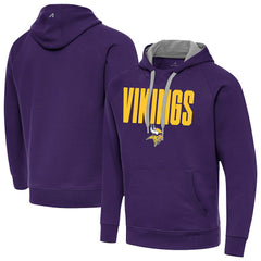 Minnesota Vikings Antigua Victory Hoodie Purple - NFL