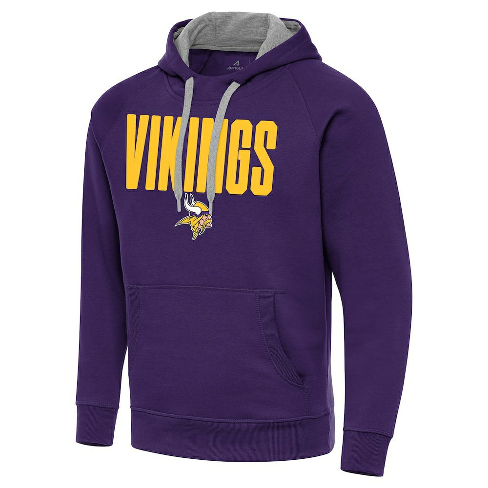 Minnesota Vikings Antigua Victory Hoodie Purple - NFL
