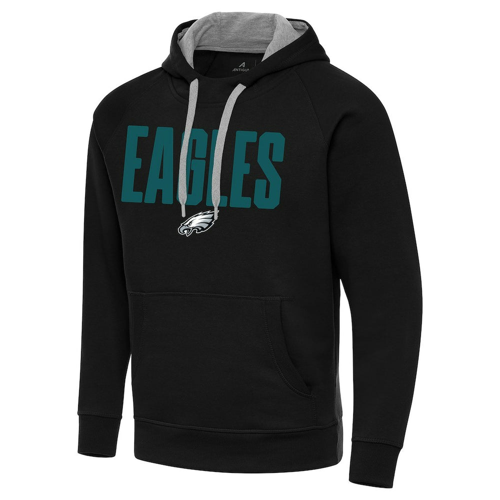 Philadelphia Eagles Antigua Victory Hoodie Black - NFL