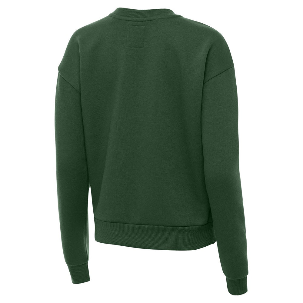 Green Bay Packers Antigua Women's Victory Sweatshirt Hunter Green - NFL