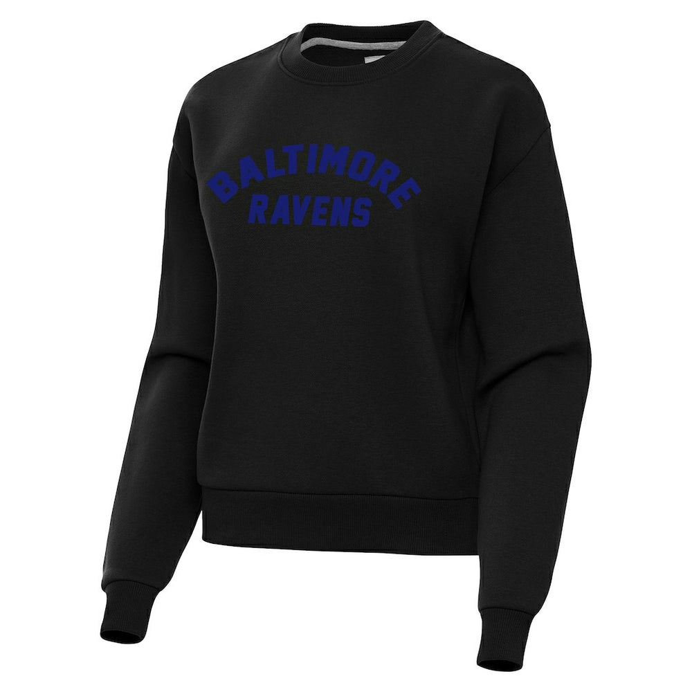 Baltimore Ravens Antigua Women's Victory Sweatshirt Black - NFL