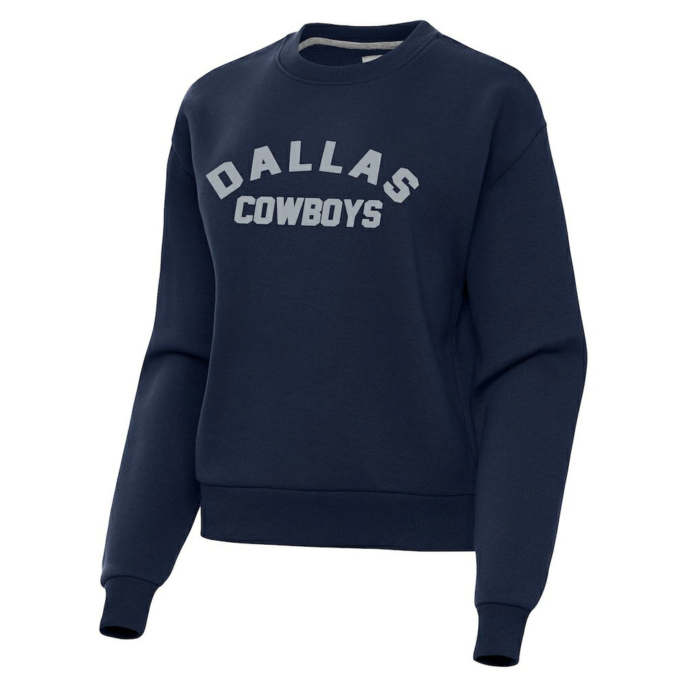Dallas Cowboys Antigua Women's Victory Sweatshirt Navy - NFL
