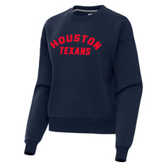 Houston Texans Antigua Women's Victory Sweatshirt Navy - NFL
