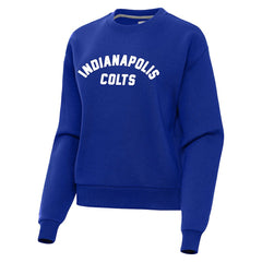 Indianapolis Colts Antigua Women's Victory Sweatshirt Royal - NFL