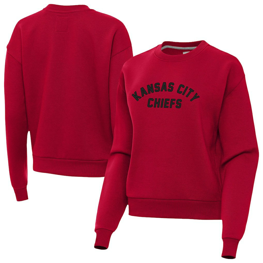 Kansas City Chiefs Antigua Women's Victory Sweatshirt Red - NFL