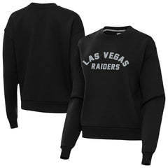 Las Vegas Raiders Antigua Women's Victory Sweatshirt Black - NFL