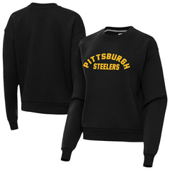 Pittsburgh Steelers Antigua Women's Victory Sweatshirt Black - NFL