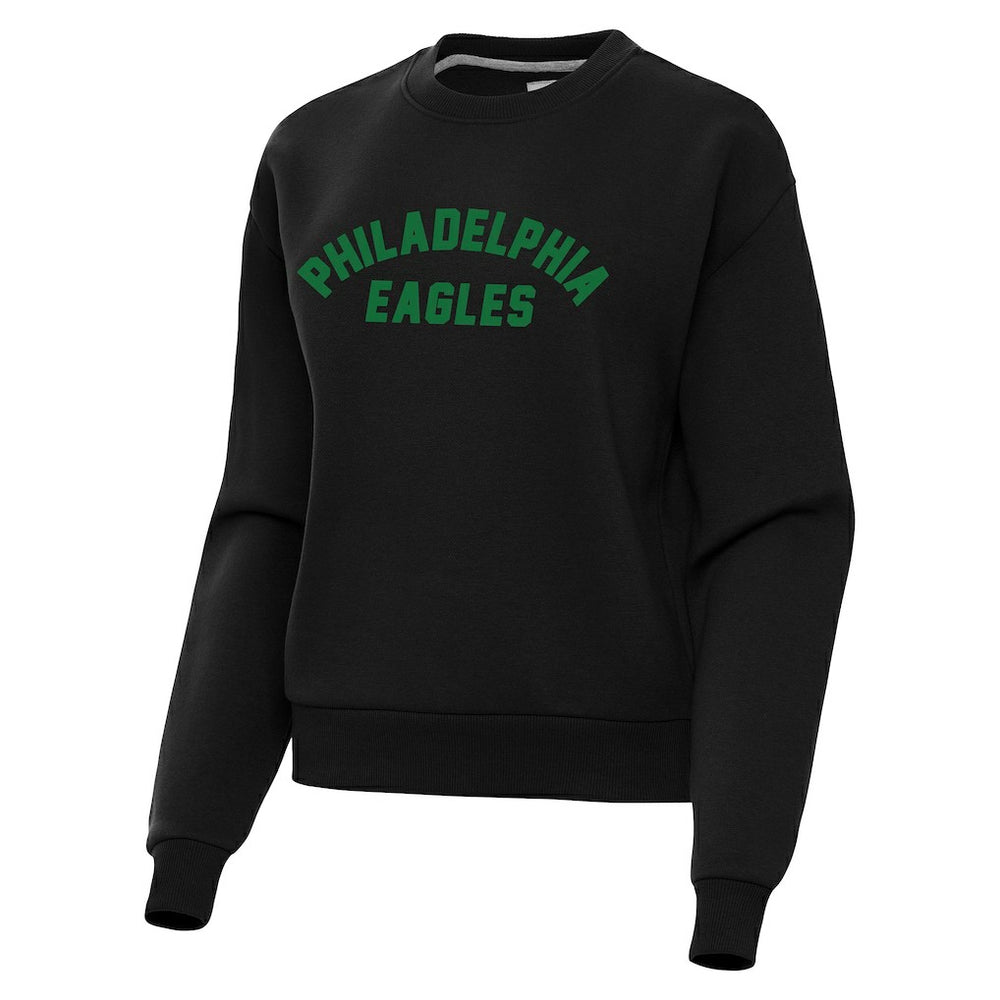 Philadelphia Eagles Antigua Women's Victory Sweatshirt Black - NFL