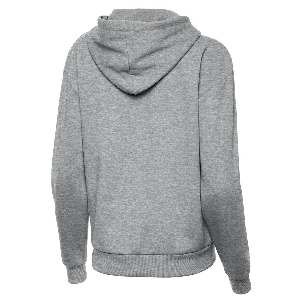 Washington Commanders Antigua Women's Victory Hoodie Heather Gray - NFL