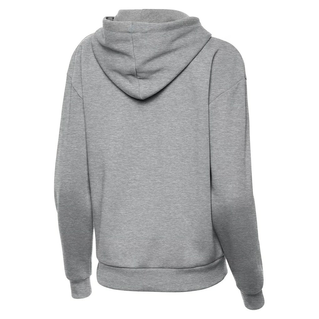 Dallas Cowboys Antigua Women's Victory Hoodie Heather Gray - NFL