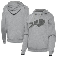 Buffalo Bills Antigua Women's Victory Hoodie Heather Gray - NFL