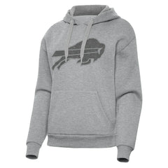 Buffalo Bills Antigua Women's Victory Hoodie Heather Gray - NFL